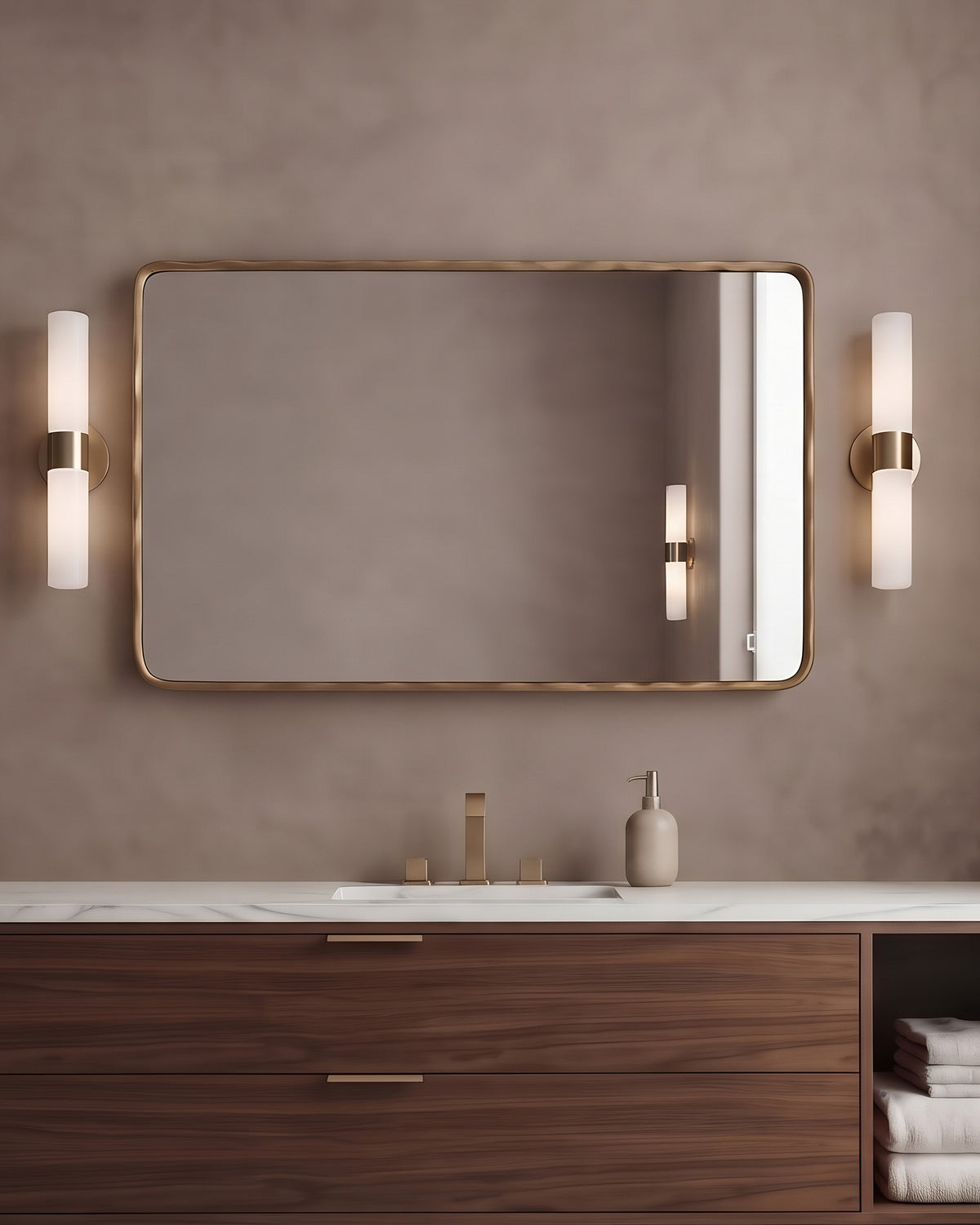 The Alistair Hand-Forged Iron Mirror