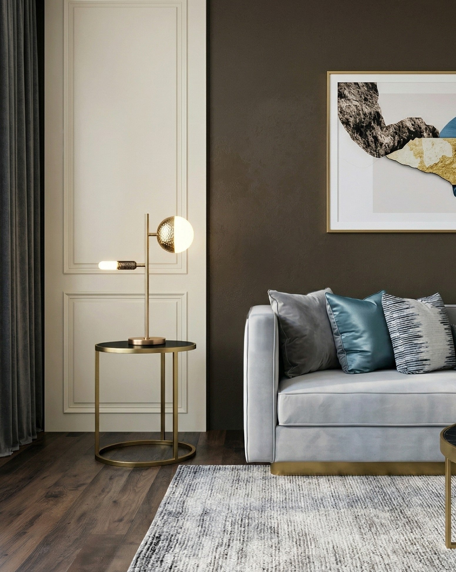 Lyra Alabaster Accent Lamp