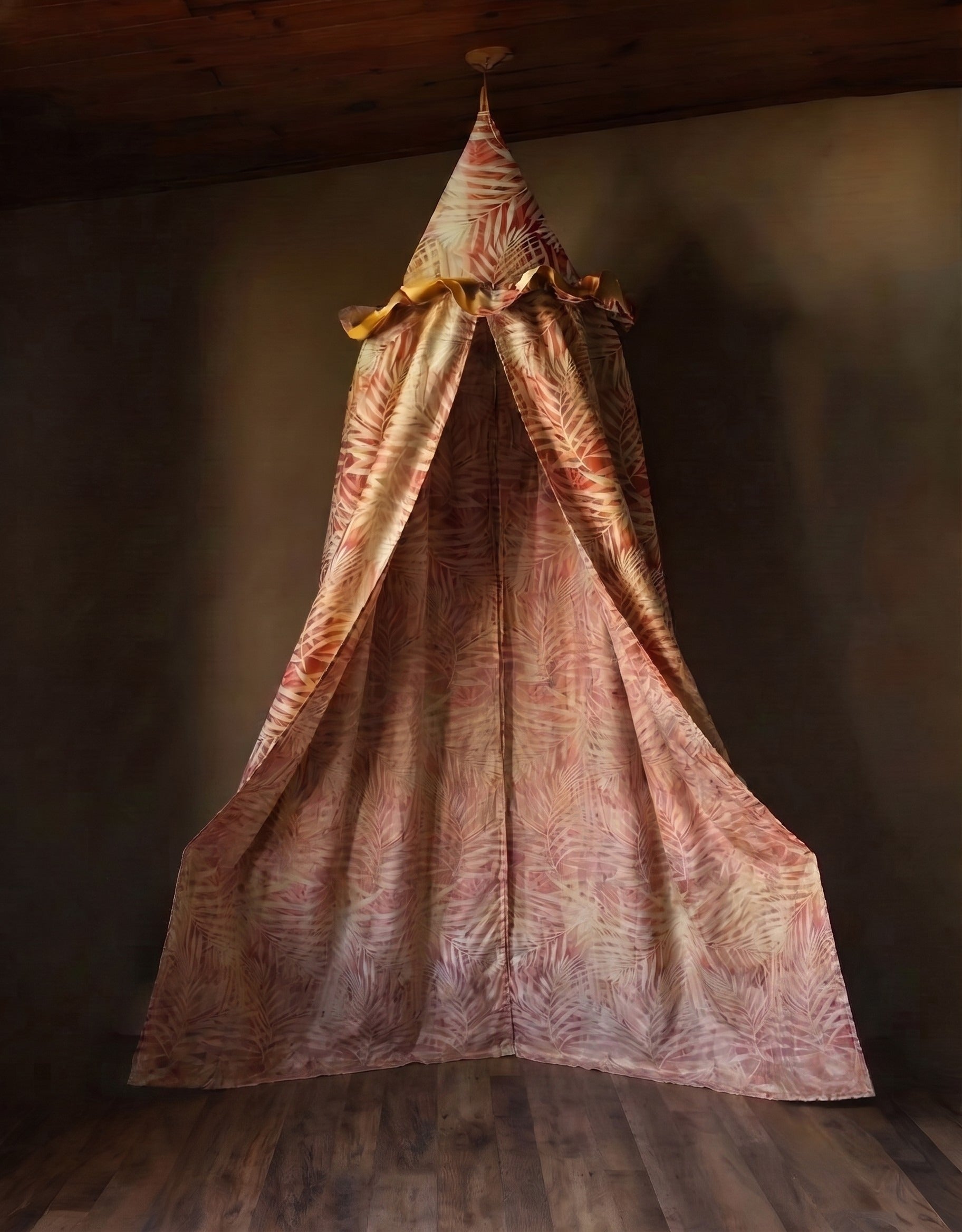 The Rudyard Silk Linen Canopy – Timeless Elegance &amp; Whispering Luxury