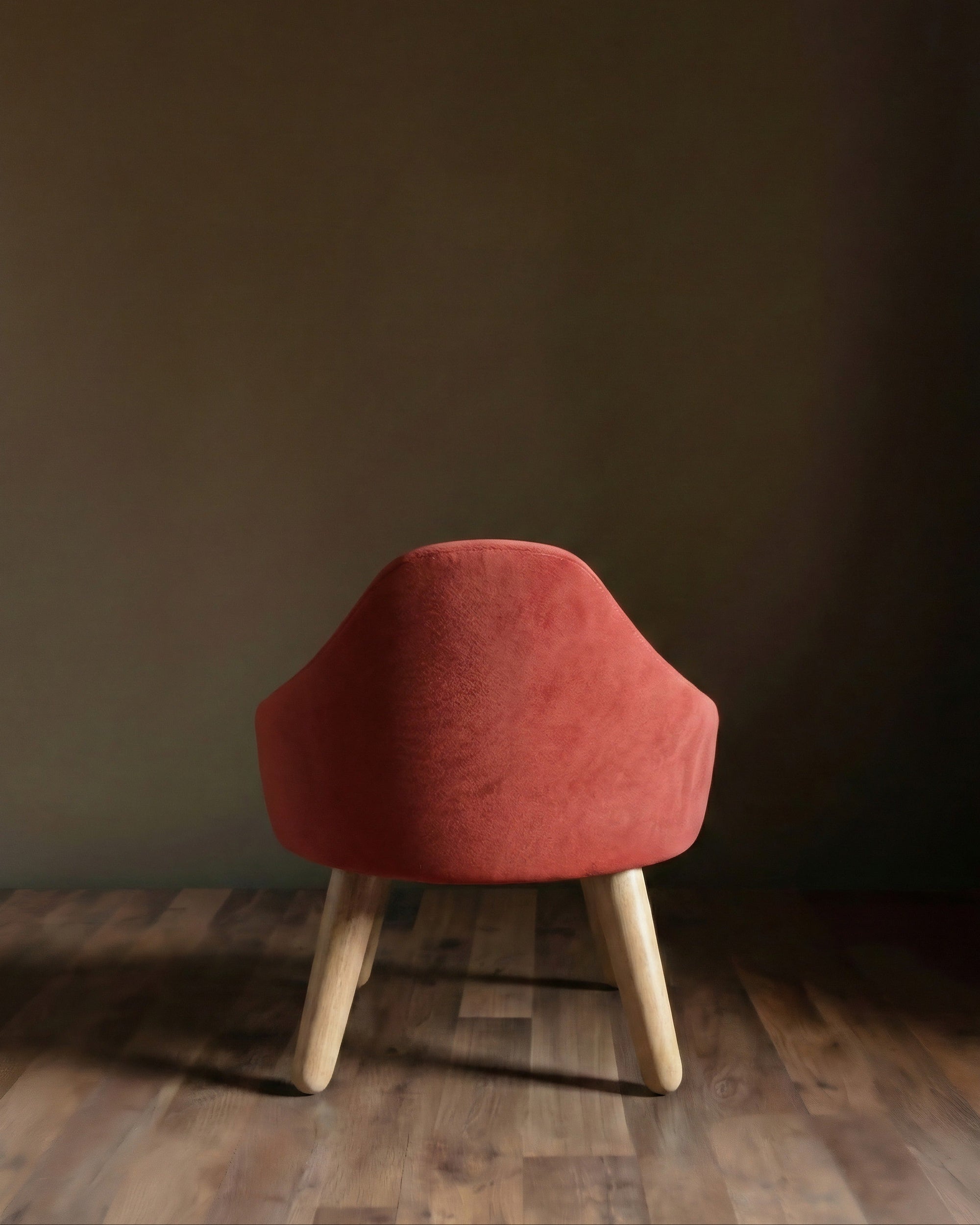 Vivienne Petite Accent Chair - Rust