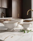 The Heritage Enamelware Nesting Colanders