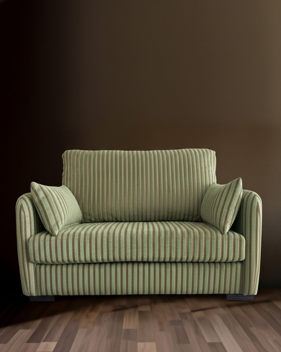 Edloe Linen Velvet Child Sofa - Sage