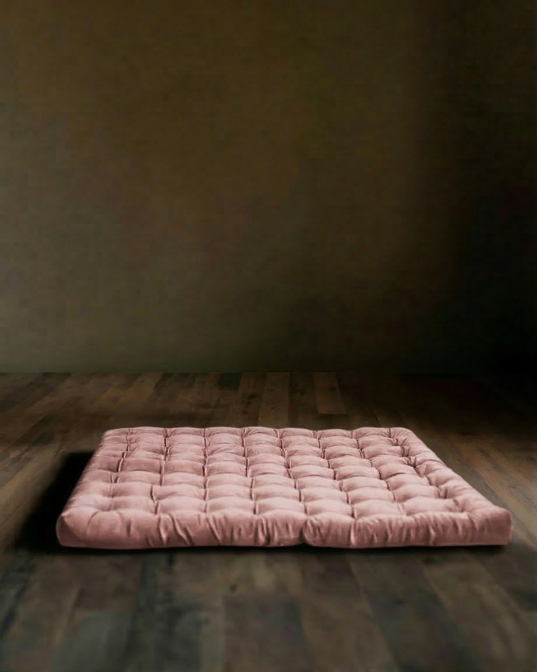 The Maison Velvet Tufted Floor Lounger – Cassarohome