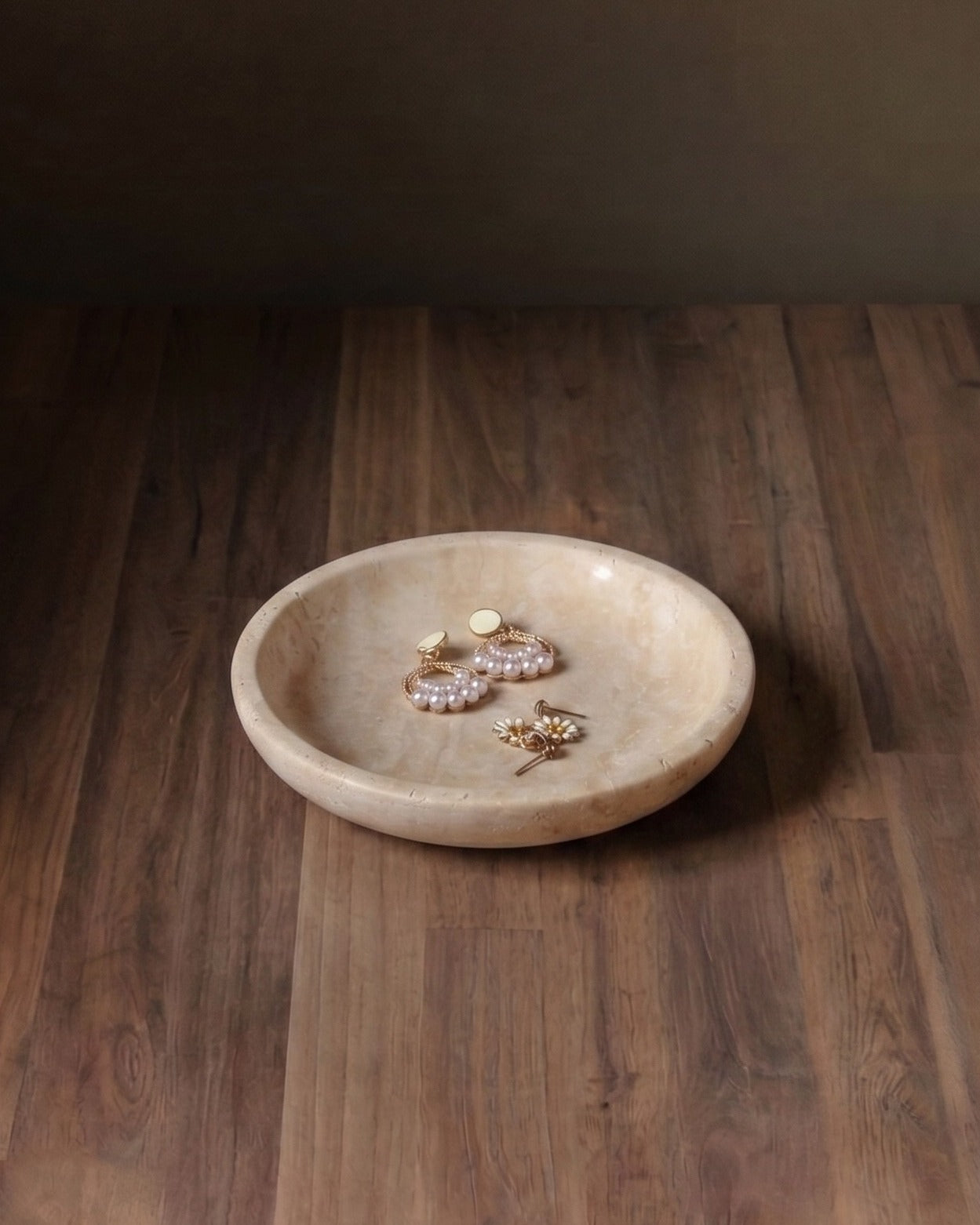 Petra Textured Stone Vanity Dish