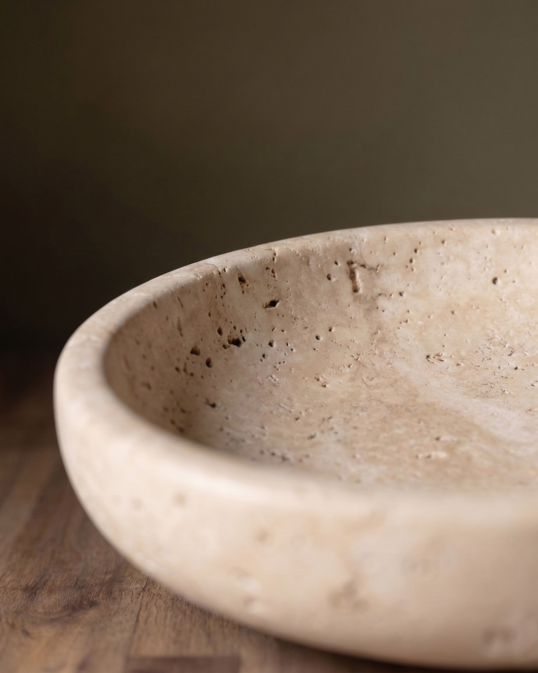 Petra Textured Stone Vanity Dish