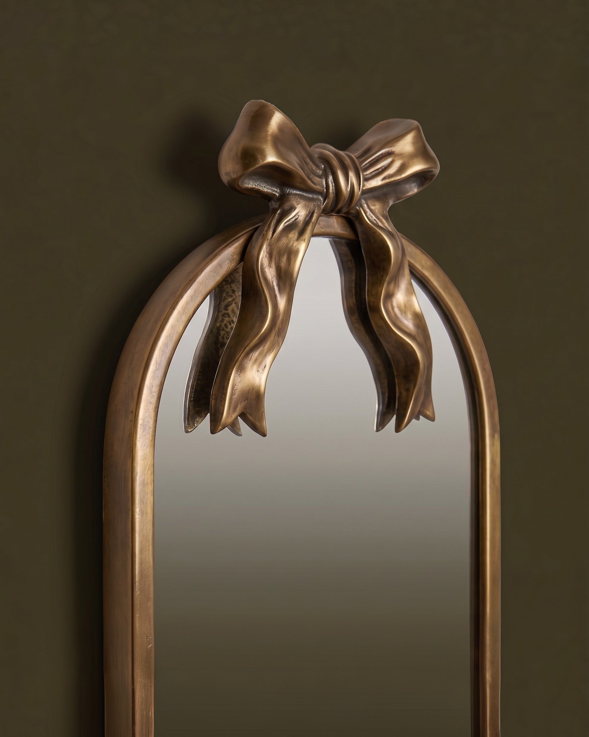 The Juliette Heirloom Bow Mirror Sconces | Set of Two