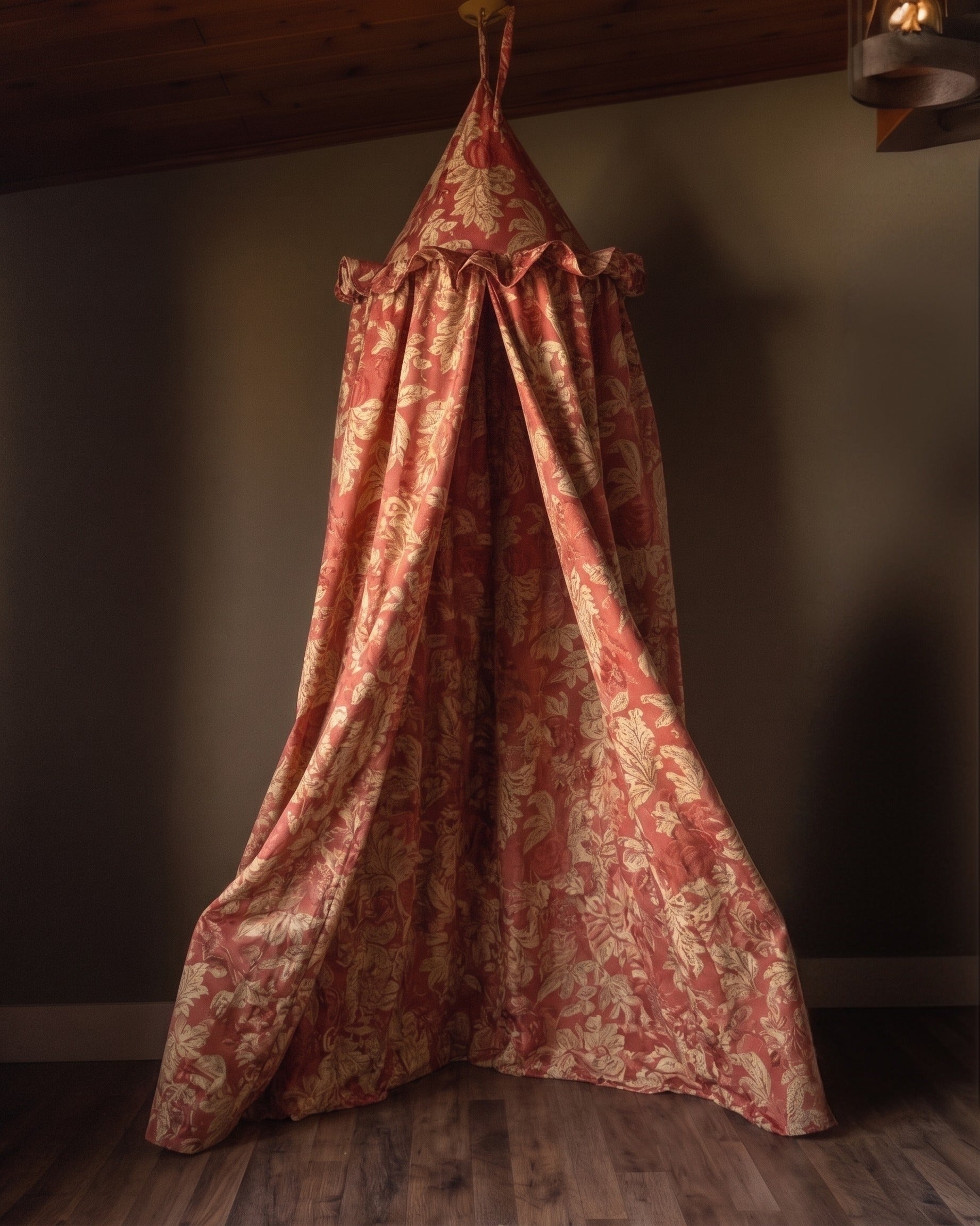 The Orto Botanico Luxury Silk Linen Canopy