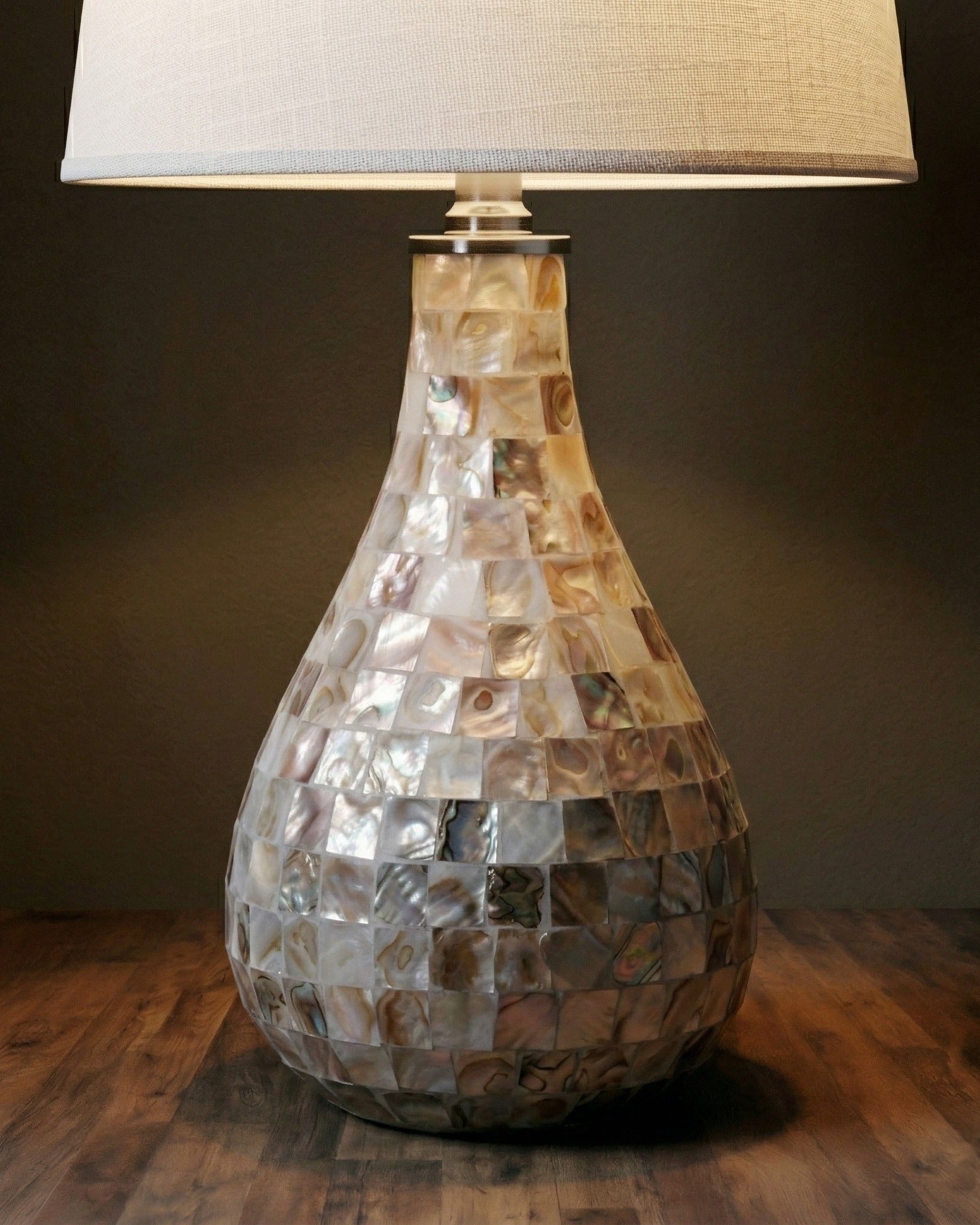 Lumira Mother-of-Pearl Table Lamp