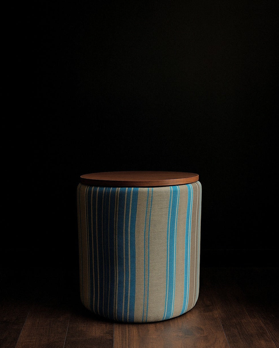Laurent Storage Ottoman - Small