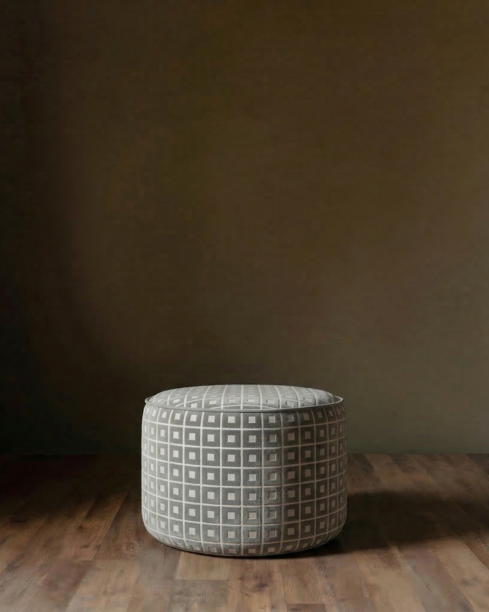 Paloma Velvet Ottoman