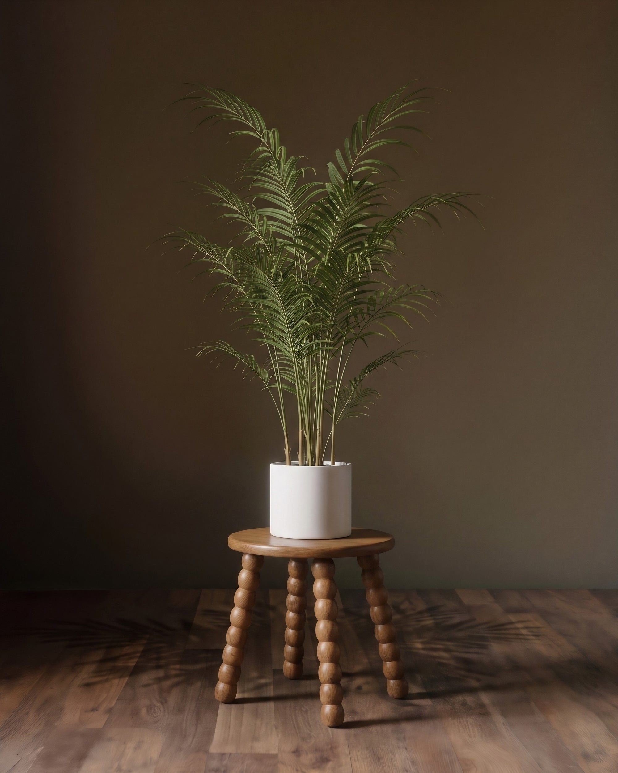 The Bobbin Column Accent Stool &amp; Pedestal
