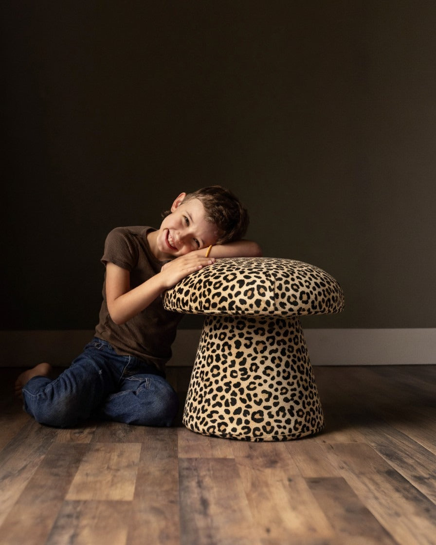 Savanna Velvet Mushroom Stool
