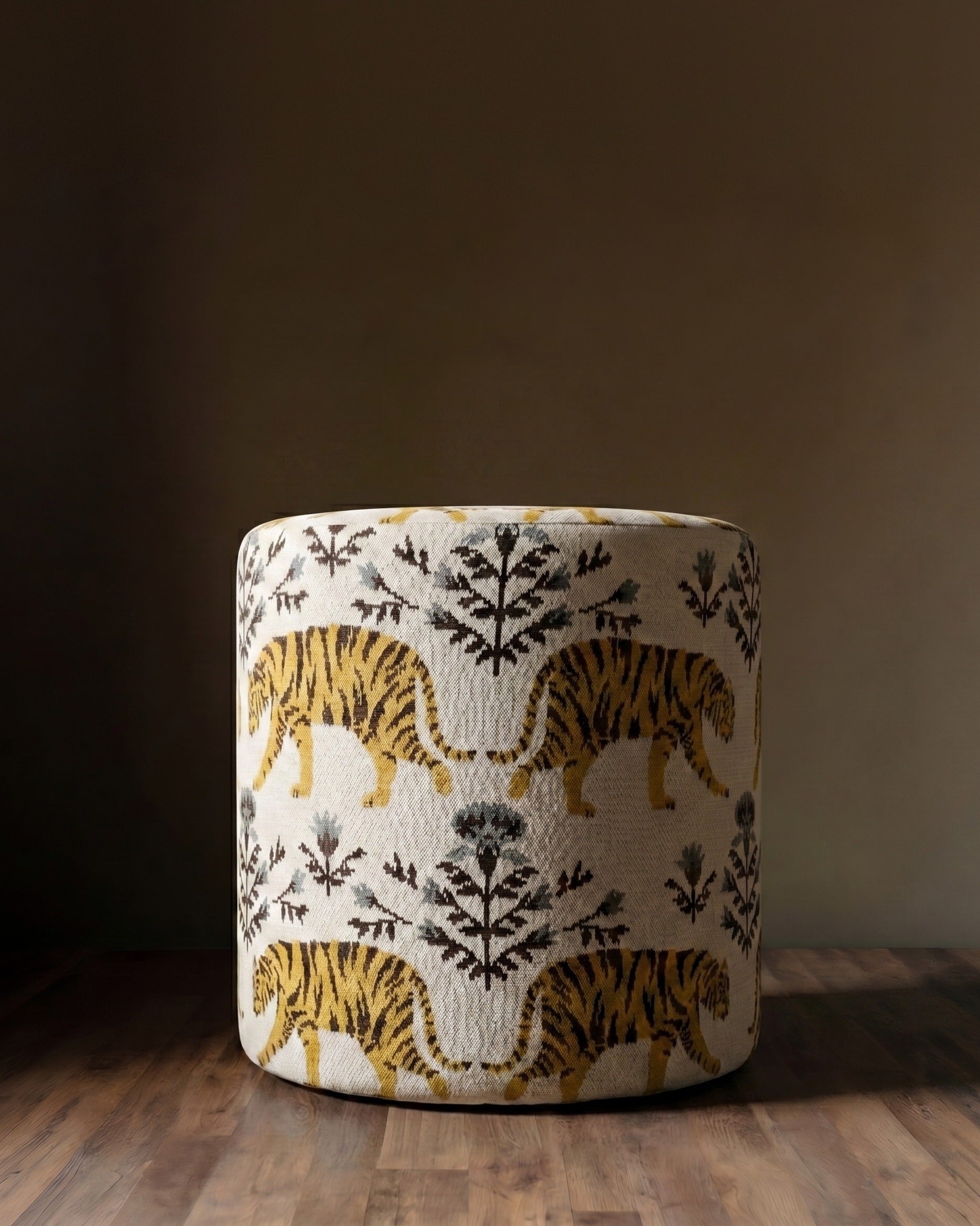The Bengal Thistle Ottoman