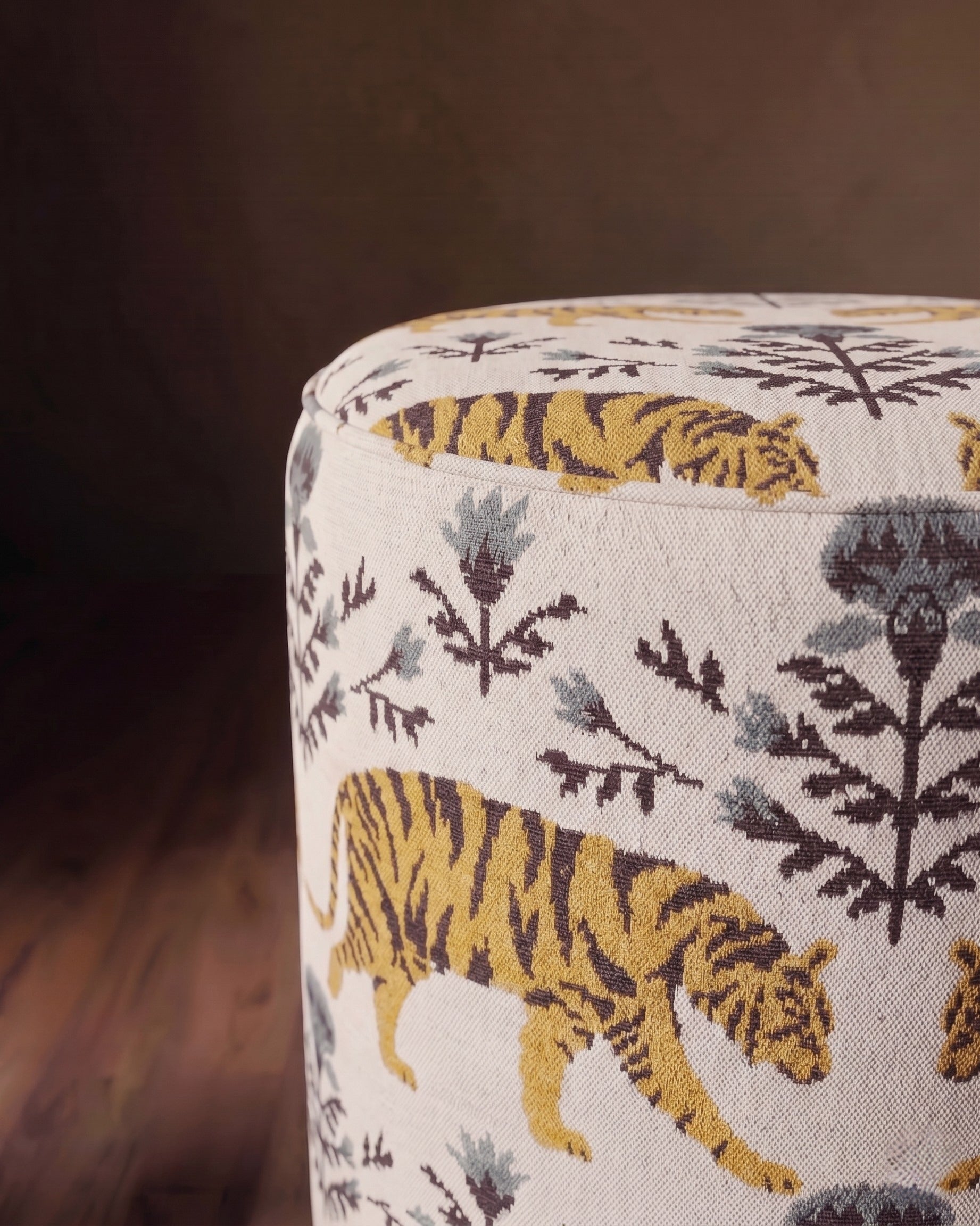 The Bengal Thistle Ottoman