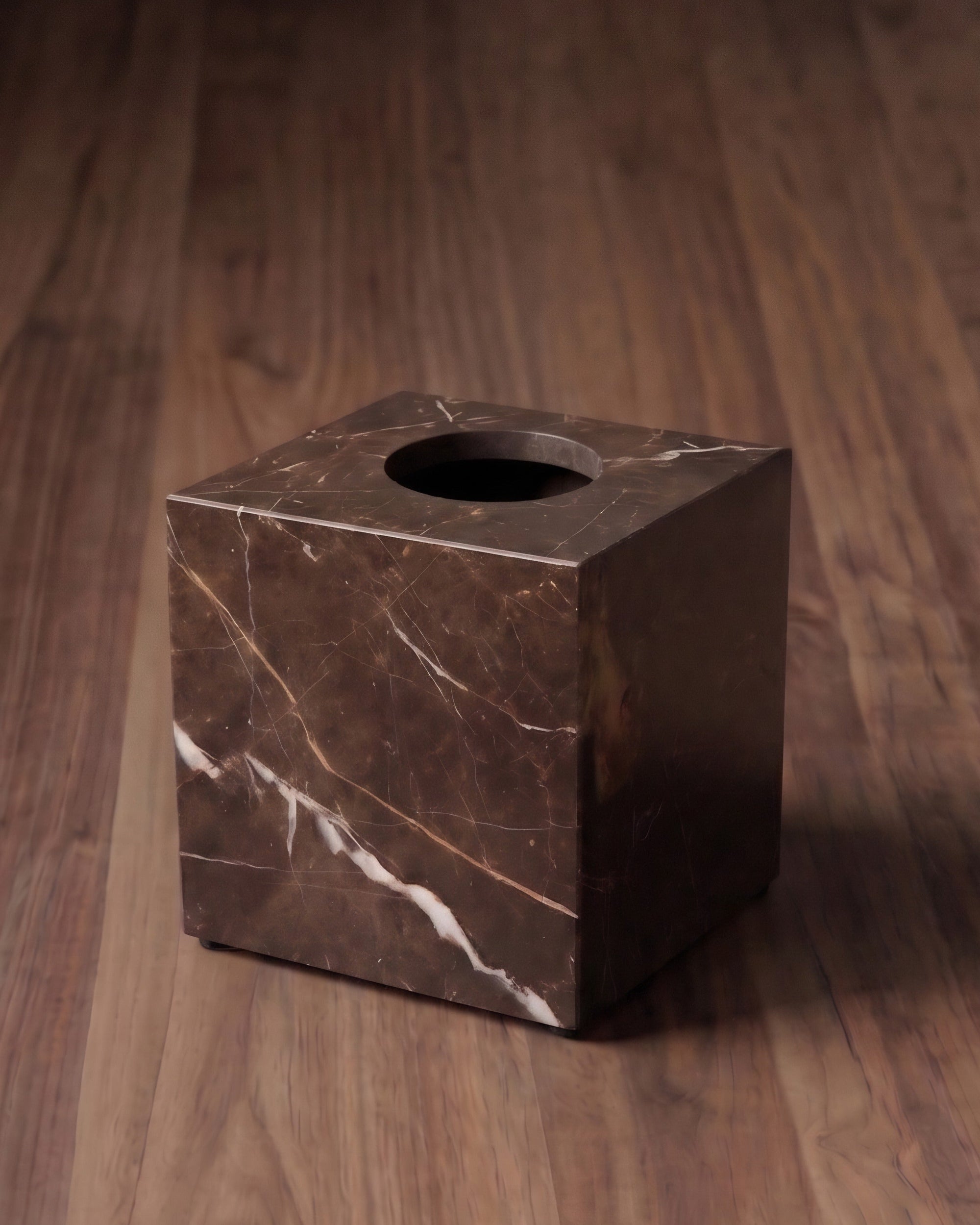 The Onyx Horizon Marble Tissue Box