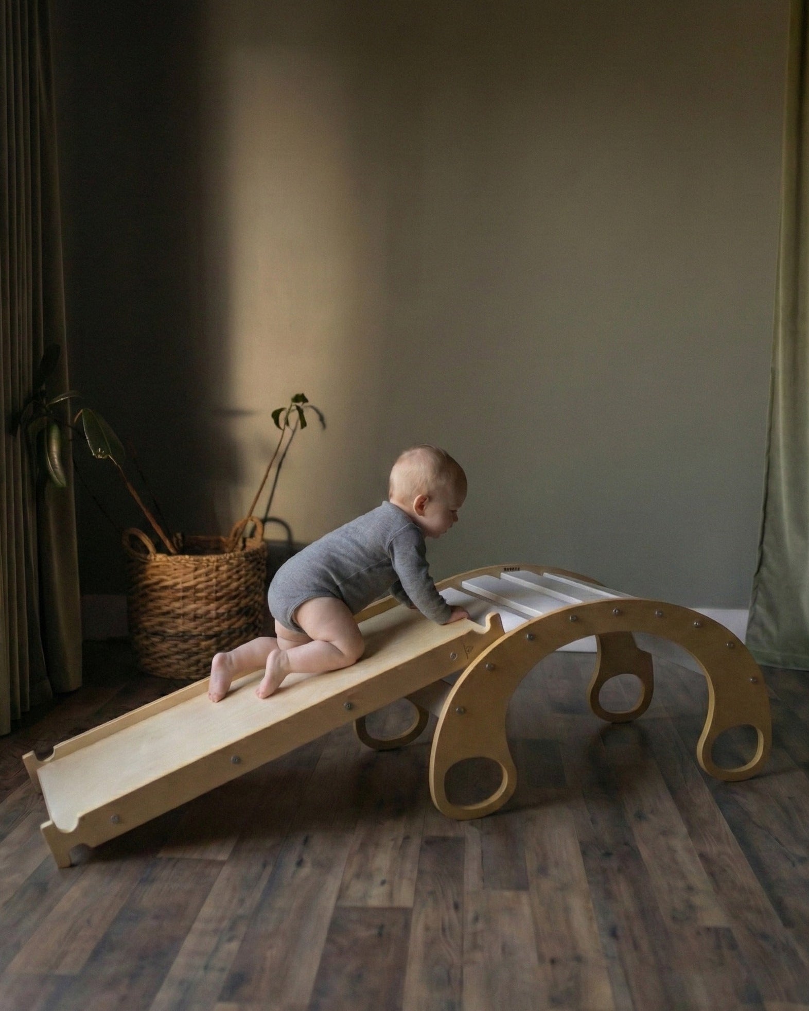 Mini Waldorf Rocker and Slide