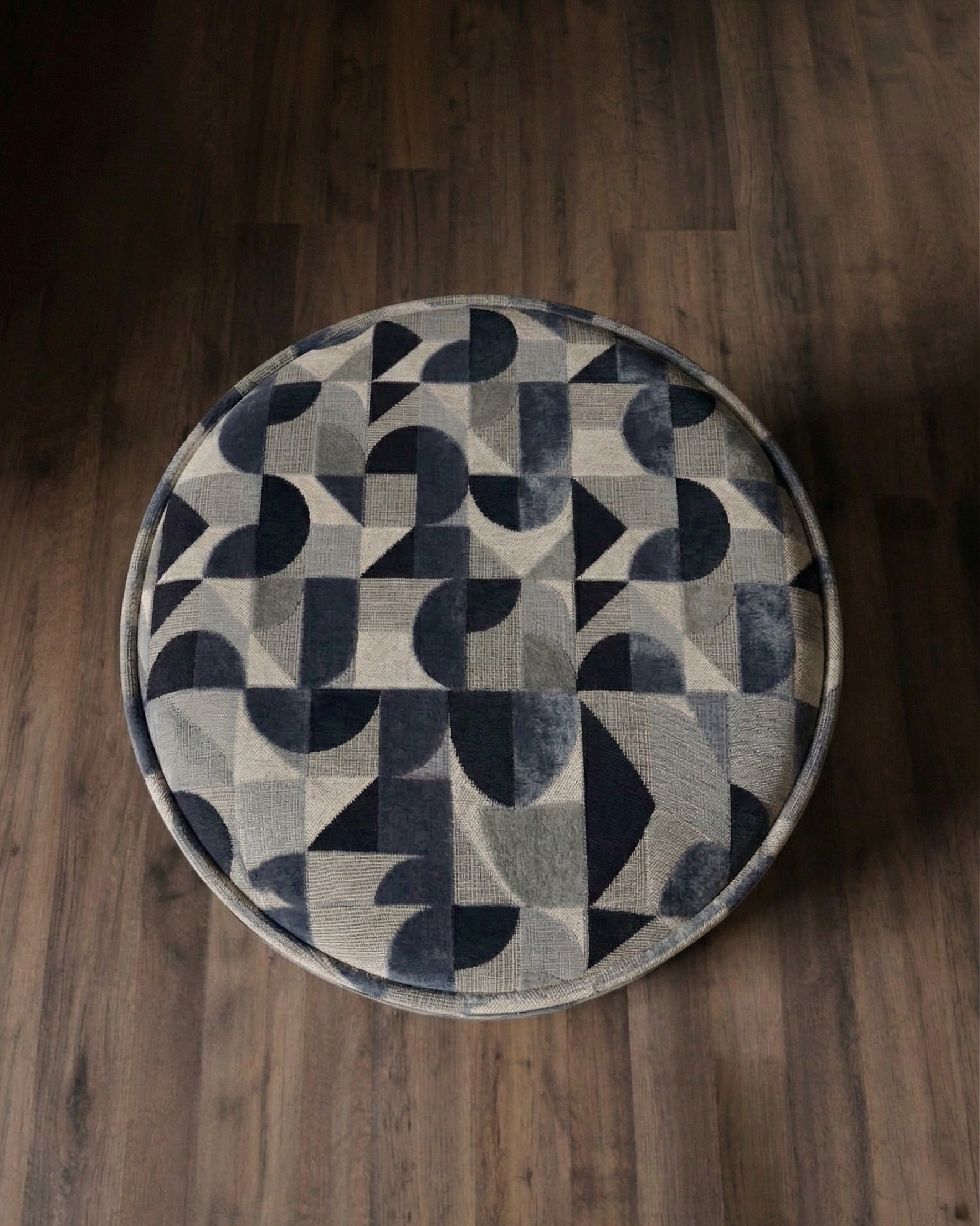 Massimo Velvet Ottoman