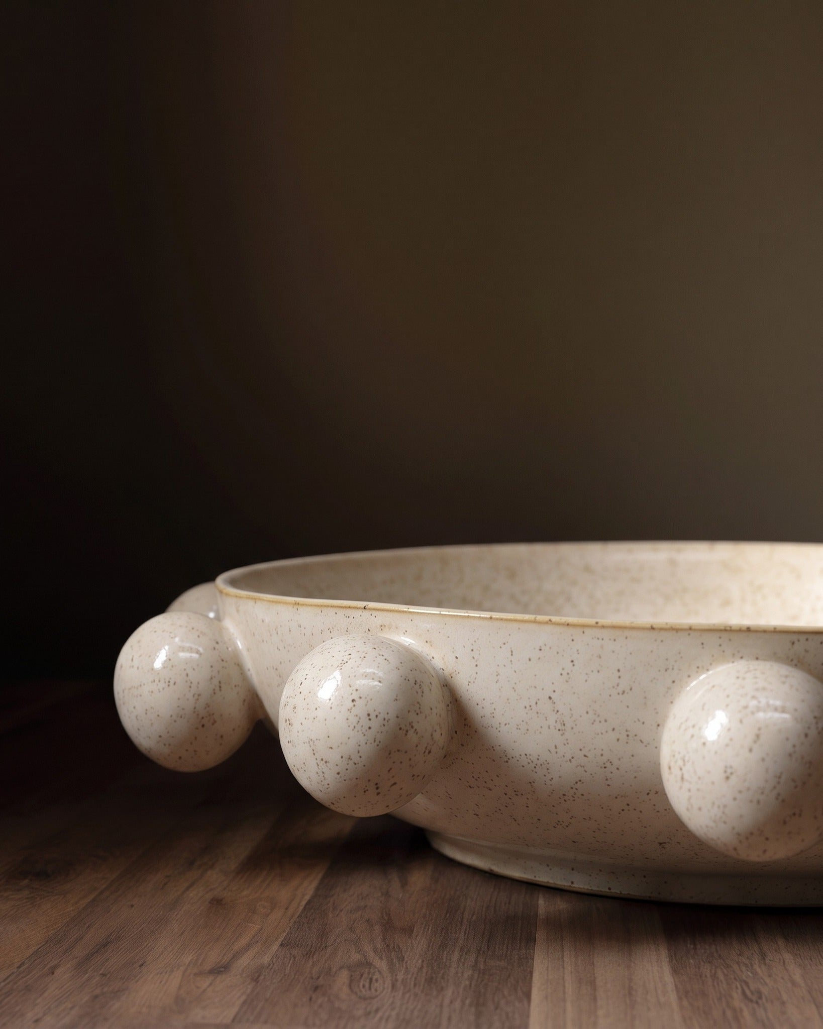The Soren Studded Stoneware Bowl