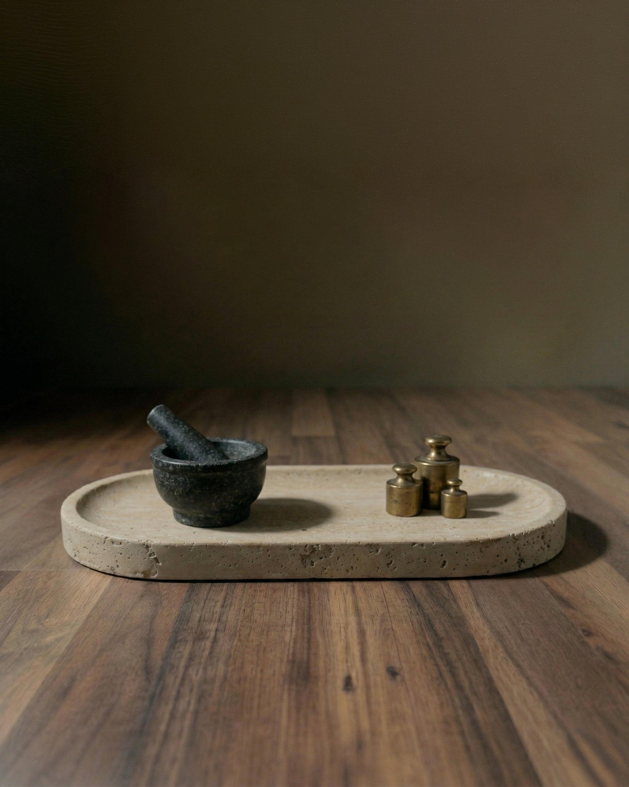 Olympus Travertine Tray