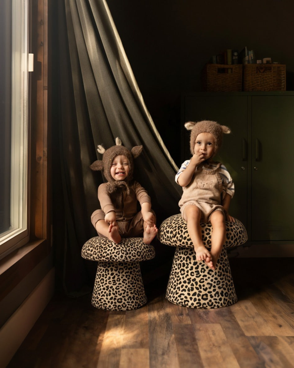 Savanna Velvet Mushroom Stool