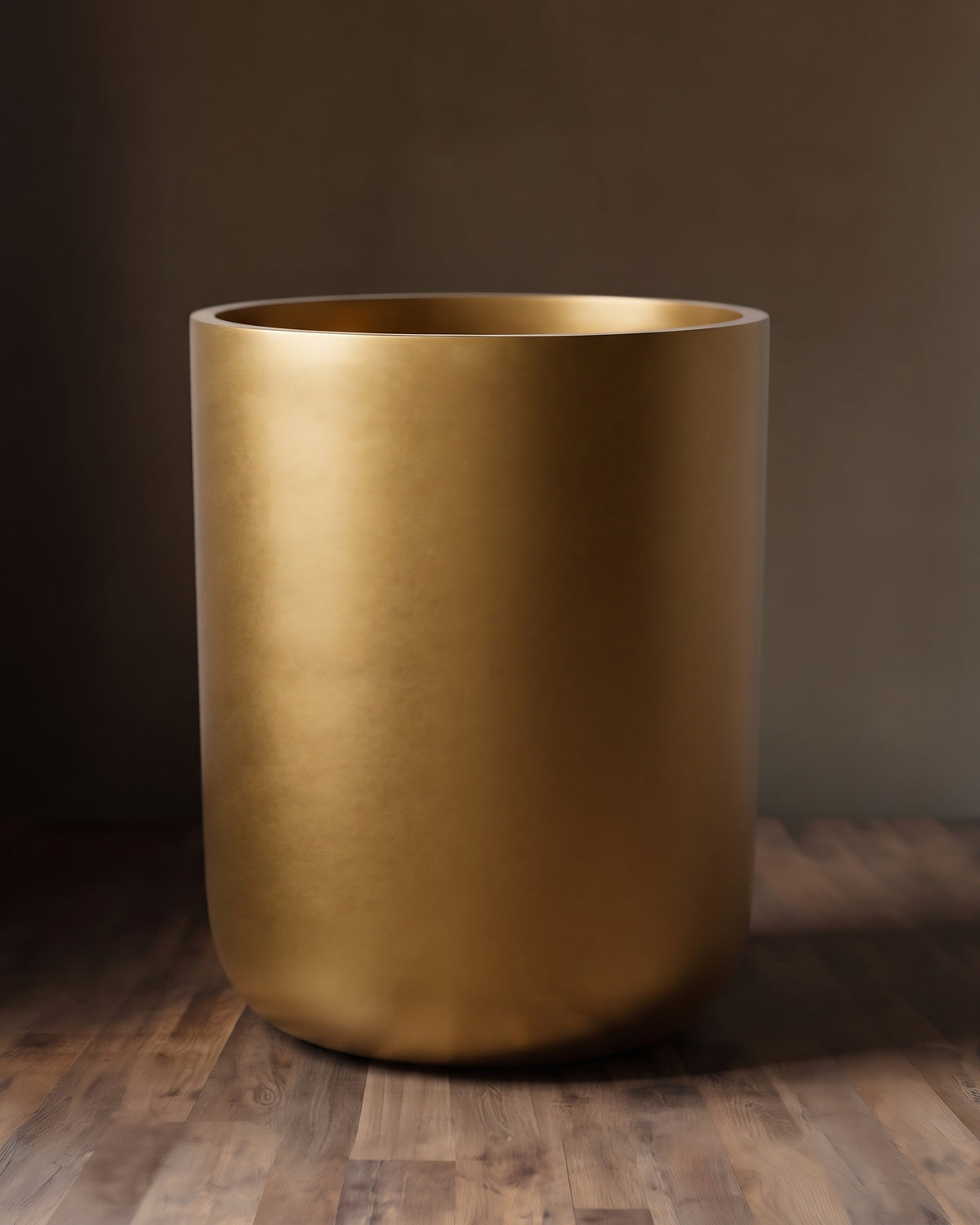 Sovereign Brushed Brass Waste Bin