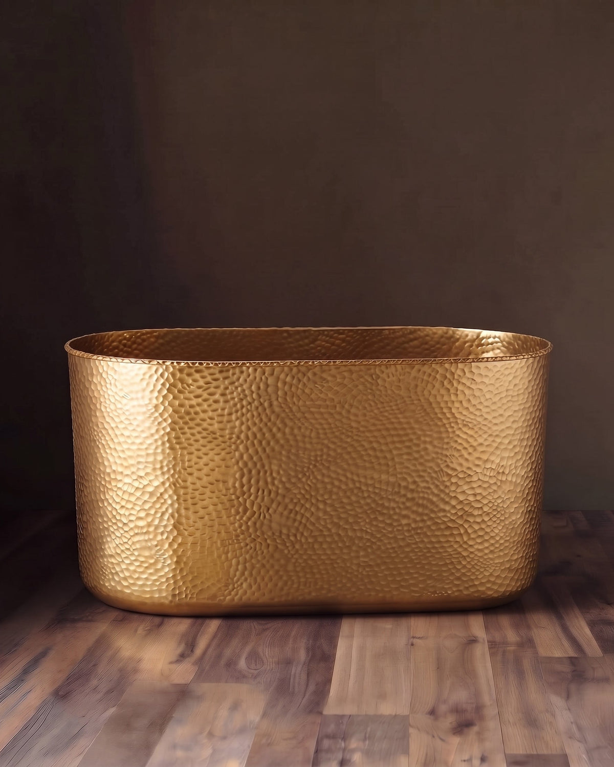 Aurélie Hammered Wastebasket