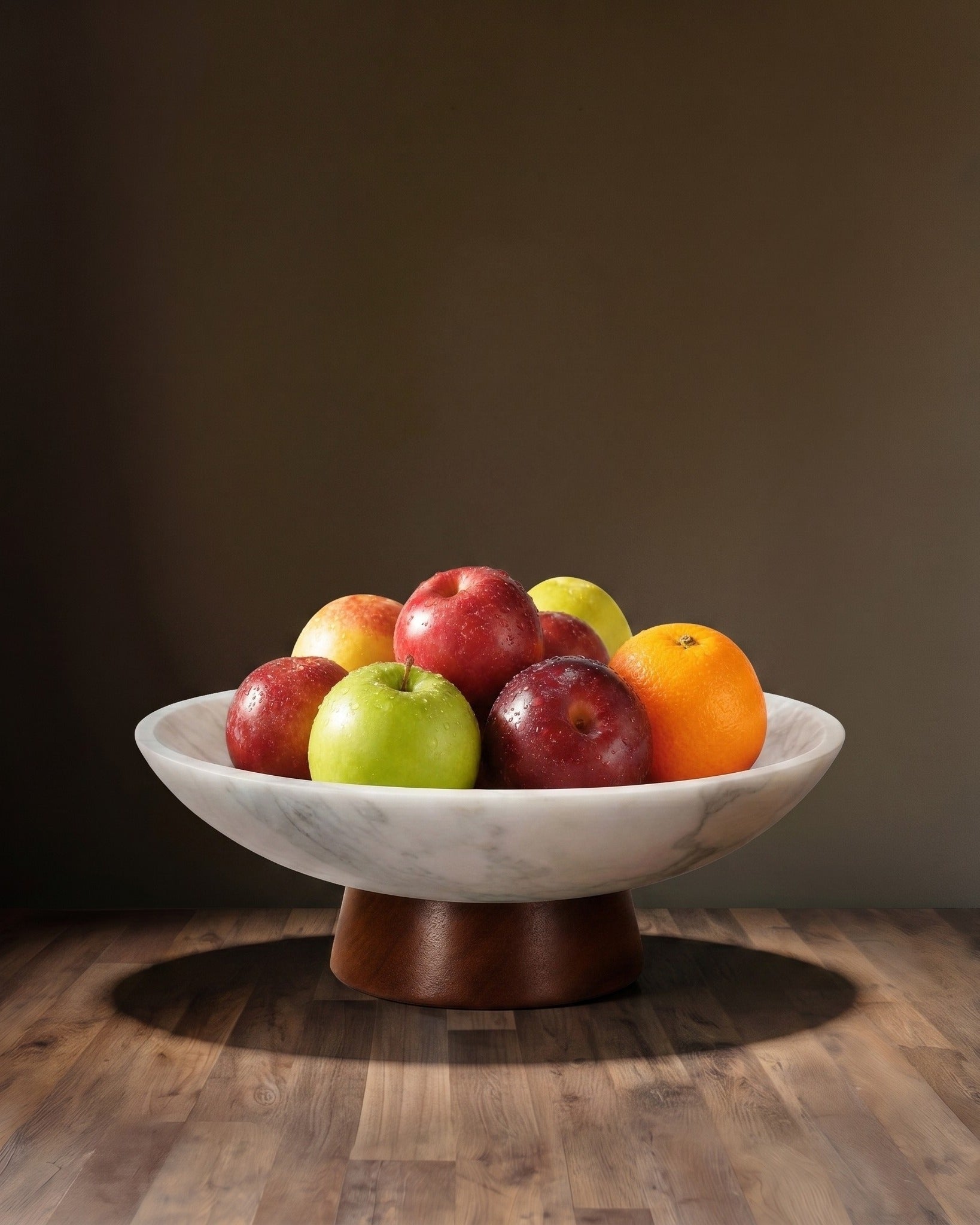 Aethelgard Marble Centerpiece Bowl