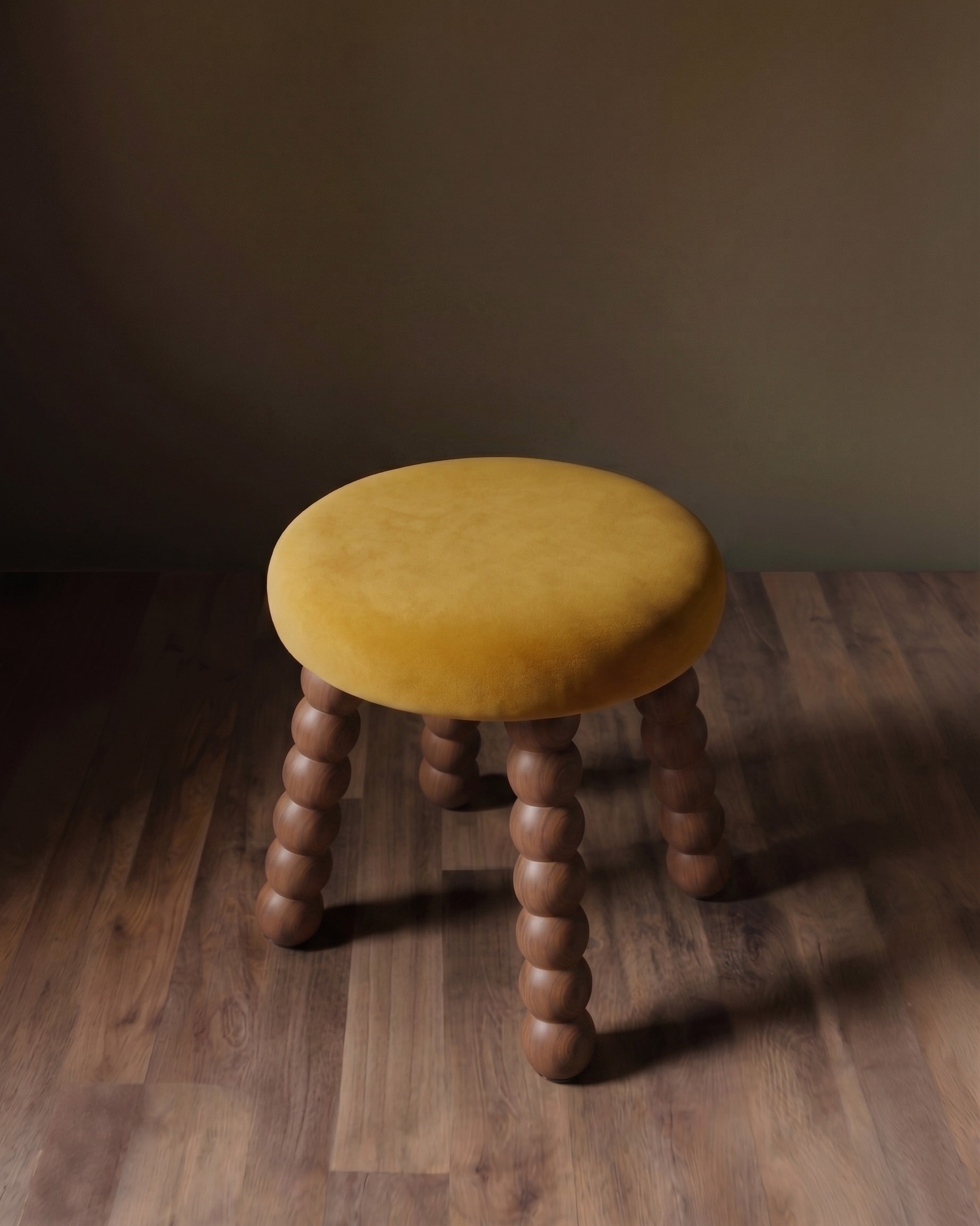 The Ovoid Footstool Marigold