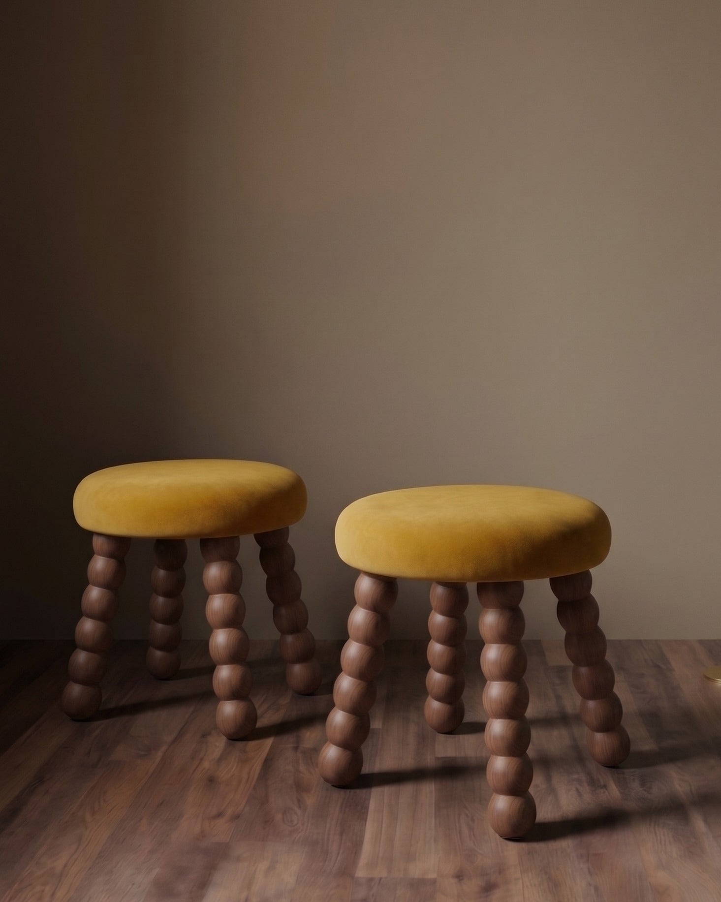The Ovoid Footstool Marigold