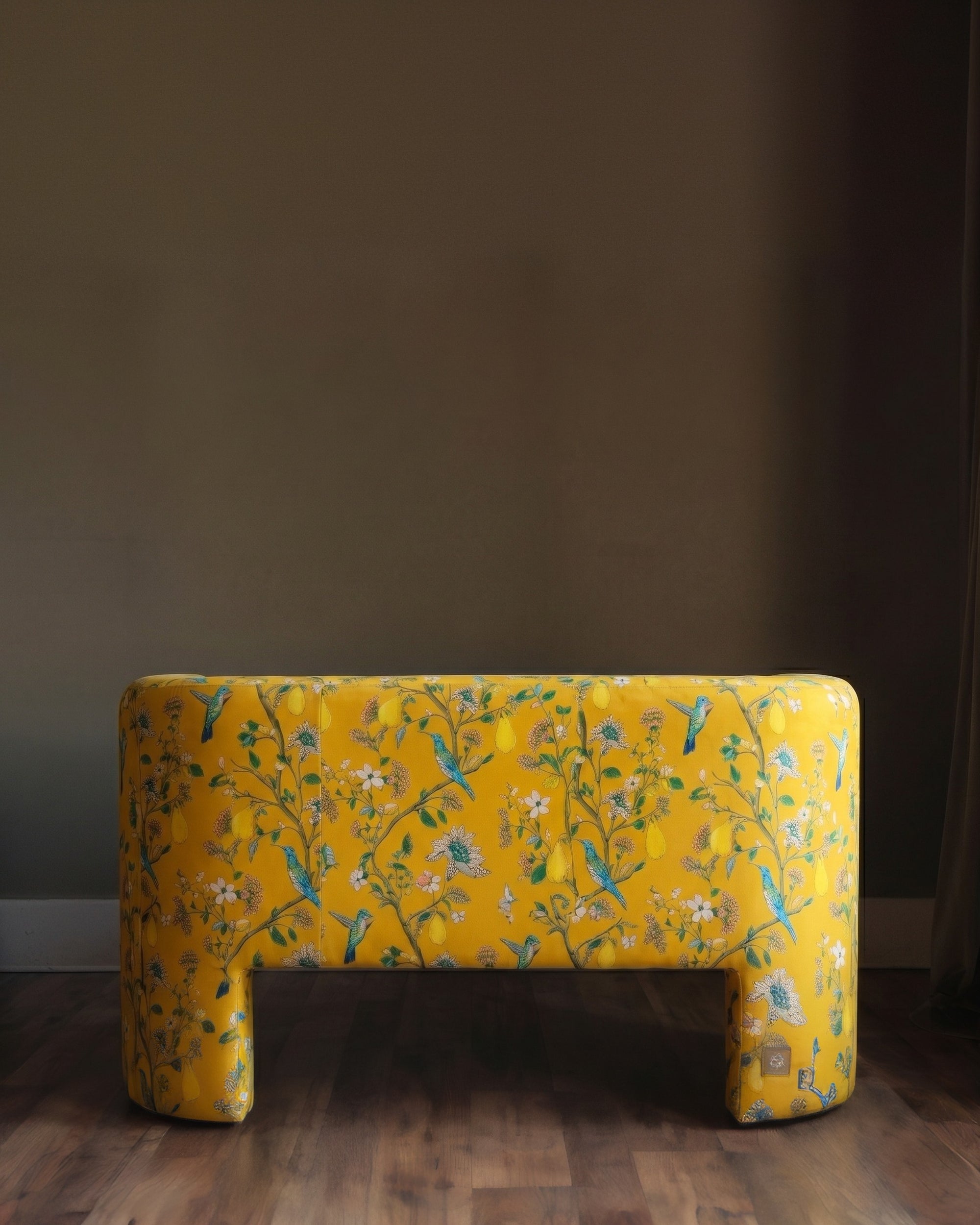 The Queen Botanical Velvet Loveseat